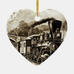 Geschiedenis van de stoommotor keramisch ornament