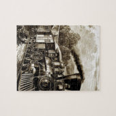 Geschiedenis van de stoommotor legpuzzel (Horizontaal)