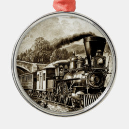 Geschiedenis van de stoommotor metalen ornament