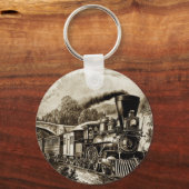 Geschiedenis van de stoommotor sleutelhanger (Voorkant)