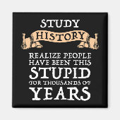 Geschiedenis van de studie - realiseer me dat mens magneet (Voorkant)