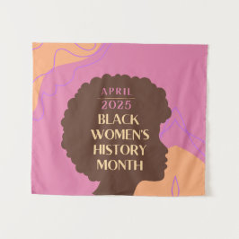 Geschiedenis van de Zwarte Vrouwen Maand Wandkleed