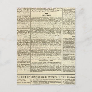 Geschiedenis van Grieks chronologisch onderzoek Briefkaart