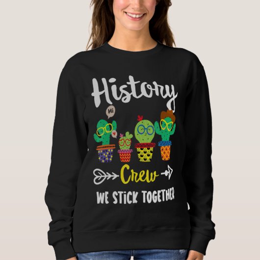 Geschiedenis van het Schoolcactus Team Geschiedeni Trui (Voorkant)