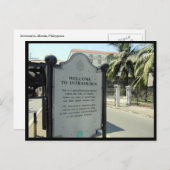 geschiedenis van intramuros briefkaart (Voorkant / Achterkant)