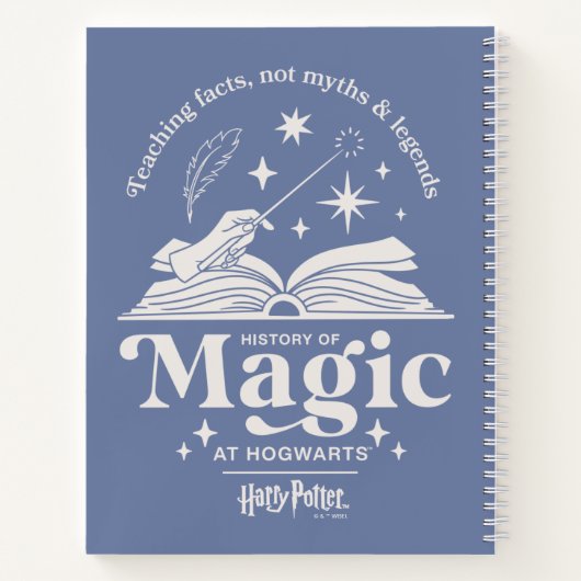 Geschiedenis van magie bij HOGWARTS™ Notitieboek (Achterkant)