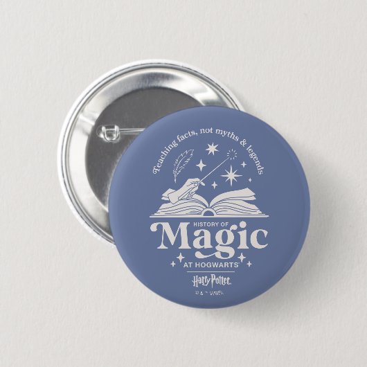 Geschiedenis van magie bij HOGWARTS™ Ronde Button 5,7 Cm (Voorkant /achterkant)