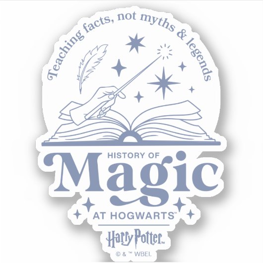 Geschiedenis van magie bij HOGWARTS™ Sticker (Voorkant)