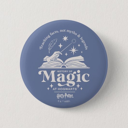 Geschiedenis van magie op HOGWARTS™ Ronde Button 5,7 Cm (Voorkant)