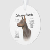 Geschiedenis van Red Doberman Ornament (voorkant)