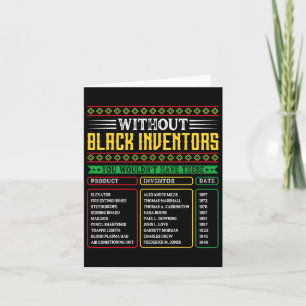 Geschiedenis van vergeten zwarte uitvinders kaart