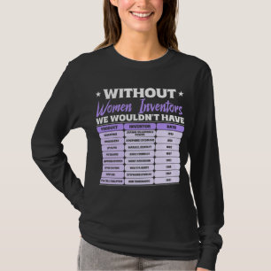 Geschiedenis van vrouwelijke uitvinders, Paarse Vr T-shirt