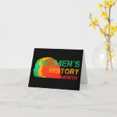 GESCHIEDENIS VAN VROUWEN KAART (Gele Bloem)