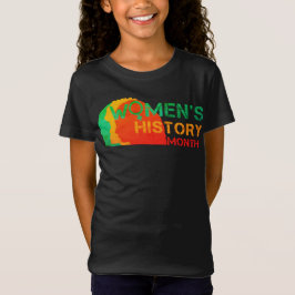 GESCHIEDENIS VAN VROUWEN T-SHIRT