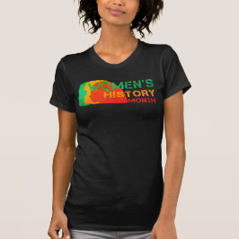 GESCHIEDENIS VAN VROUWEN T-SHIRT