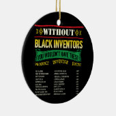 Geschiedenis van zwarte uitvinders Zwarte geschied Keramisch Ornament (Rechts)