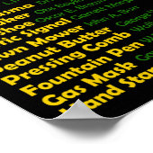 Geschiedenis van zwarte uitvinders Zwarte Geschied Poster (Hoek)