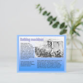 Geschiedenis, Victoriaans, Zwemmachines Briefkaart (Staand voorkant)