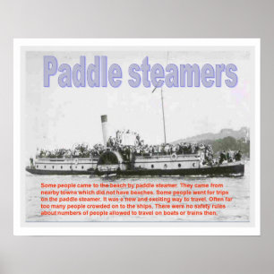 Geschiedenis, Victorianen, zeezadelrioolsteamers Poster