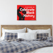 GESCHIEDENIS VOOR AANGEWEZEN CELEBRAAT CANVAS AFDRUK (Insitu (Slaapkamer))