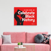 GESCHIEDENIS VOOR AANGEWEZEN CELEBRAAT CANVAS AFDRUK (Insitu (Woonkamer))