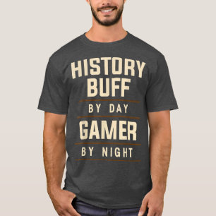 Geschiedenis vóór dag gamer na nacht Historian App T-shirt