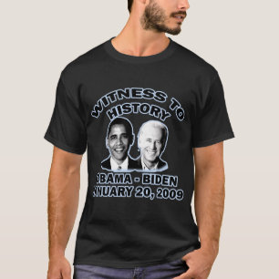 GESCHIEDENIS VOOR GESCHIEDENINAUGURATIE IN SHIRT