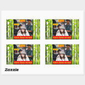 GESCHIEDENIS VOOR JONGE AMERIKANEN RECHTHOEKIGE STICKER (Vel)