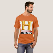 Geschiedenis vrienden t-shirt (Voorkant volledig)