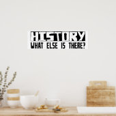 Geschiedenis wat er nog meer is? poster (Keuken)