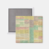 Geschiedenis Wereld tot 1789 Magneet (Voorkant / Achterkant)