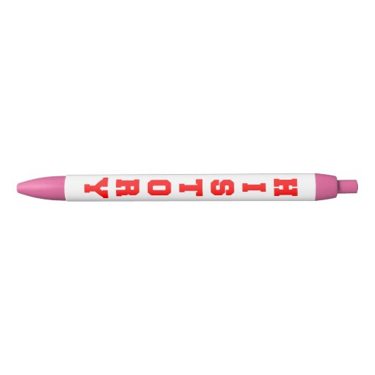 Geschiedenis Zwarte Inkt Pen (Voorkant)