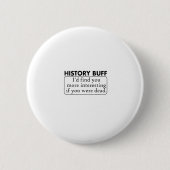 geschiedenisboekje ronde button 5,7 cm (Voorkant)