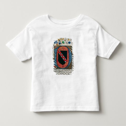 Geschiedeniseerd initiaal "D" met wapenschild Kinder Shirts (Voorkant)