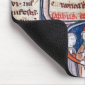 Geschiedeniseerd initiaal "D" waarin een huwelijk  Muismat (Hoek)