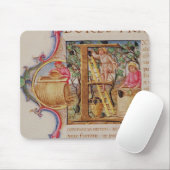 Geschiedeniseerd initiaal "E" voor het afschildere Muismat (Met muis)