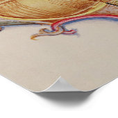 Geschiedeniseerd initiaal "E" voor het afschildere Poster (Hoek)