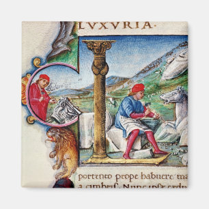 Geschiedeniseerd initiaal "L" Magneet