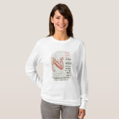 Geschiedeniseerd initiaal "N" T-shirt (Voorkant volledig)
