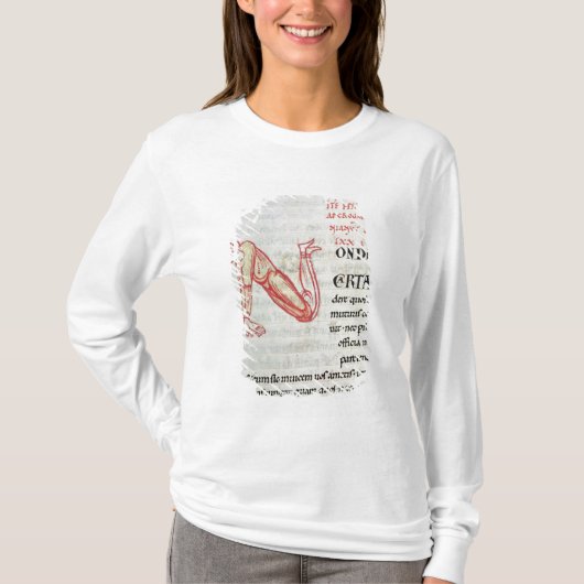 Geschiedeniseerd initiaal "N" T-shirt (Voorkant)