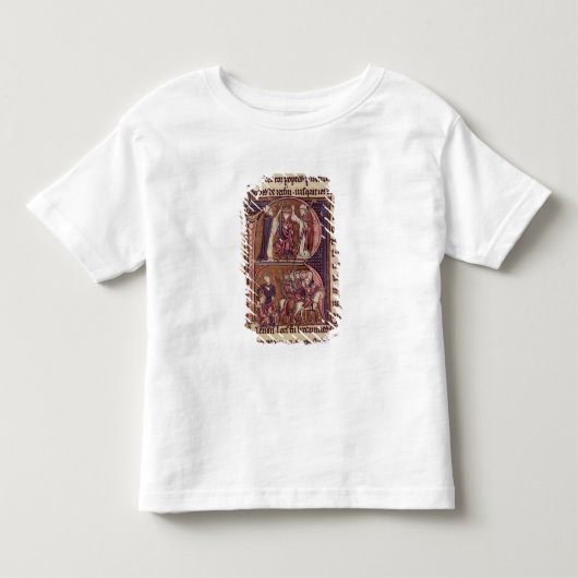 Geschiedeniseerd initiaal "R" Kinder Shirts (Voorkant)