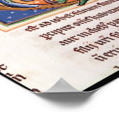 Geschiedeniseerd initiaal 'U' met Joel Poster (Hoek)