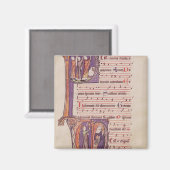 Geschiedeniseerde initialen "P" Magneet (Voorkant / Achterkant)