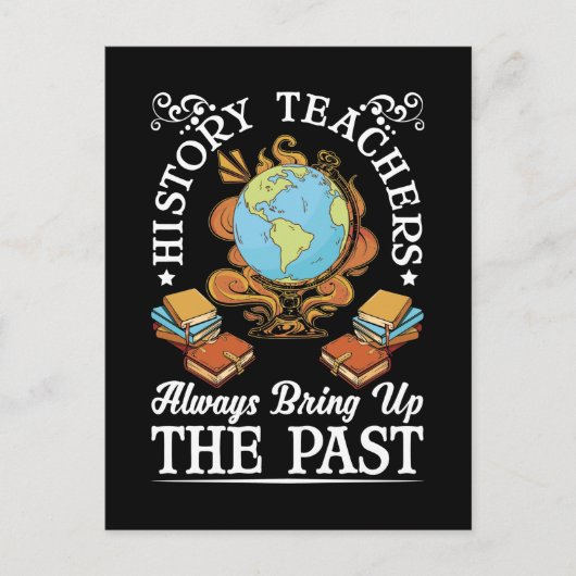 Geschiedenisleraar Funny Historian Briefkaart (Voorkant)