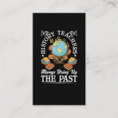 Geschiedenisleraar Funny Historian Visitekaartje (Voorkant)