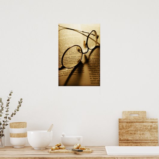 Geschiedenisles Poster (Keuken)