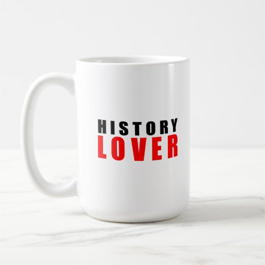 Geschiedenisliefhebber Koffiemok (Links)
