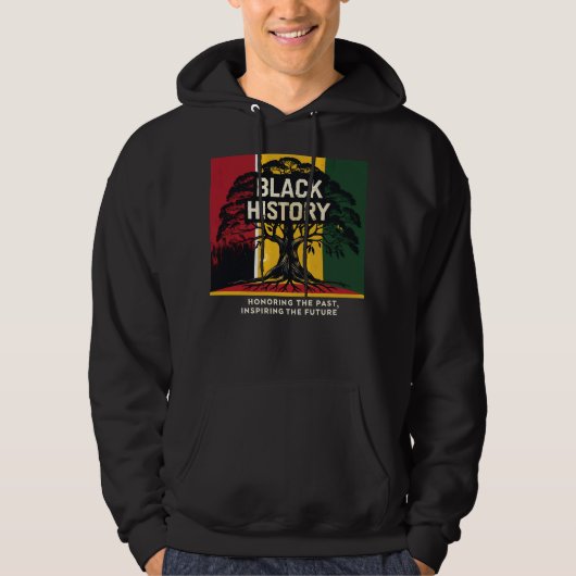 Geschiedenismaand ter ere van het verleden Inspire Hoodie (Voorkant)