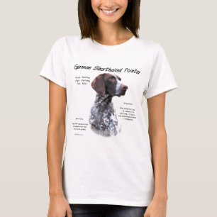 Geschiedenisontwerp van de Korthaven T-shirt