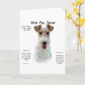 Geschiedenisontwerp van wirespeed fox kaart (Gele Bloem)